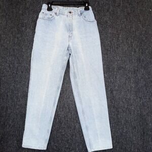 Vintage Levi's 550 Women's Relaxed Fit Tapered Leg Sz Reg 10 M 28" Waist Jeans